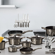 Berlinger Haus Metallic Carbon Line gy�m�lcscentrifuga, 400 W, rozsdamentes