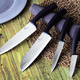 Berlinger Haus Black Silver Collection 4 db-os rozsdamentes ac�l k�sk�szlet