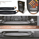 Berlinger Haus Metallic Rosegold LIne grill s�t�lap m�rv�ny bevonattal, szilikon fog�kkal, 36 cm