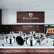 Blaumann Gourmet Line rozsdamentes ac�l magas l�bas fed�vel, 18 cm