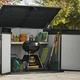 Grande Store m�anyag kerti t�rol� barn�s - sz�rke