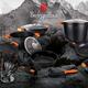 Berlinger Haus Granit Diamond Line l�bas m�rv�ny bevonattal, levehet� szilikon fog�kkal, fed�vel, 28