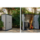 Duotech High Store PLUS m�anyag kerti t�rol� barn�s - sz�rke
