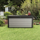 Denali Duotech m�anyag kerti t�rol� l�da 570L barn�s - sz�rke