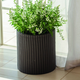 Medium Cylinder Planter m�anyag kerti vir�gl�da whiskey barna