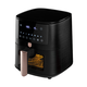Berlinger Haus Black Rose Collection Air Fryer digit�lis forr� leveg�s s�t� �tl�tsz� ablakkal