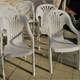 Chorus m�anyag kerti sz�k feh�r - Flair