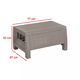 Corfu big m�anyag kerti b�tor garnit�ra szett cappuccino - homok