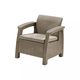 Corfu max set m�anyag kerti b�tor garnit�ra cappuccino - homok