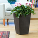 Rattan Planter L m�anyag kerti vir�gl�da whiskey barna 144,8 L