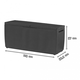 Capri m�anyag kerti t�rol� l�da 305 L-es antracit sz�rke