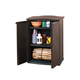 Rattan Style Base m�anyag kerti szekr�ny barna