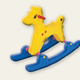 M�anyag gyermek j�t�k hintal� D-TOYS - 103