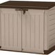 Store It Out Max m�anyag kerti t�rol� beige - barna sz�nben