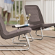 Rio patio m�anyag kerti b�tor szett cappuccino