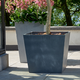 Beton 48 cm sz�gletes m�anyag vir�gcser�p s�t�t sz�rke