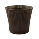 Conic Planter m�anyag kerti vir�gl�da 56,5 L whiskey barna