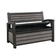 Hudson m�anyag kerti pad/t�rol� 227L antracit sz�rke