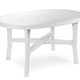 Danubio m�anyag kerti ov�lis asztal feh�r O83
