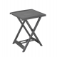 Arno m�anyag �sszecsukhat� kerti asztal antracit sz�rke 50 x 50 cm O320