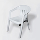 Menuet m�anyag kerti sz�k feh�r - Flair