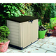 Store It Out Max m�anyag kerti t�rol� beige - barna sz�nben