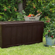 Sherwood m�anyag kerti t�rol� l�da 270L-es barna
