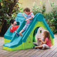 Funtivity Playhouse m�anyag kerti j�t�kh�z vil�gos z�ld k�k