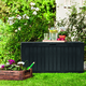 Marvel Plus m�anyag kerti t�rol� l�da 270L-es antracit sz�rke 