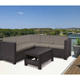 Provence Set m�anyag kerti sarok �l�garnit�ra barna - meleg taupe