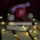 T�nd�rf�ny csillaggal, meleg feh�r, ez�st sz�n� r�zk�bel, 20 LED, 2 m