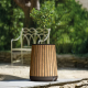 Deco henger alak� magas�tott m�anyag kerti vir�gl�da 83L