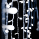 Crystalline toldhat� f�nyf�gg�ny 1,2 x 1,2 m, 143 LED, hideg feh�r, �tl�tsz� k�bellel