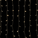 Crystalline toldhat� f�nyf�gg�ny 2 x 0,9 m, 192 LED, meleg feh�r, �tl�tsz� k�bellel