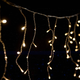 Crystalline toldhat� j�gcsapf�z�r 3 x 0,4 m, 101 LED, meleg feh�r, �tl�tsz� k�bellel