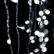 Crystalline toldhat� LED f�nyf�gg�ny 0,9 x 2,0 m 192 db hideg feh�r LED-del, �tl�tsz� k�bel