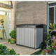 Elite Store m�anyag kerti t�rol� barn�s - sz�rke