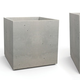 Beton Cube 3 m�retben m�anyag kerti vir�gcser�p vil�gos sz�rke
