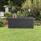 Rockwood m�anyag kerti t�rol� l�da 570L-es grafit - sz�rke