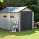 Oakland 7511 m�anyag kerti t�rol� h�z barn�s sz�rke - antracit