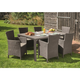 Iowa m�anyag rattan hat�s� kerti sz�k capuccino - homok