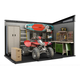 Artisan 11x7 m�anyag kerti t�rol� h�z barn�s sz�rke - antracit