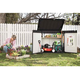 Premier XL m�anyag kerti t�rol� barn�s - sz�rke