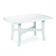 Rodano m�anyag kerti asztal feh�r O257