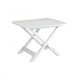Tevere m�anyag kerti asztal feh�r �sszecsukhat� O210