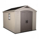 Factor 8x8 m�anyag kerti t�rol� h�z beige - taupe