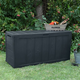 Sherwood m�anyag kerti t�rol� l�da 270L-es antracit sz�rke