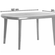 Elise m�anyag kerti asztal grafit sz�rke