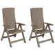 Montreal m�anyag d�nthet� kerti sz�k cappuccino (2 db/csomag)
