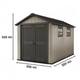 Oakland 7511 m�anyag kerti t�rol� h�z barn�s sz�rke - antracit